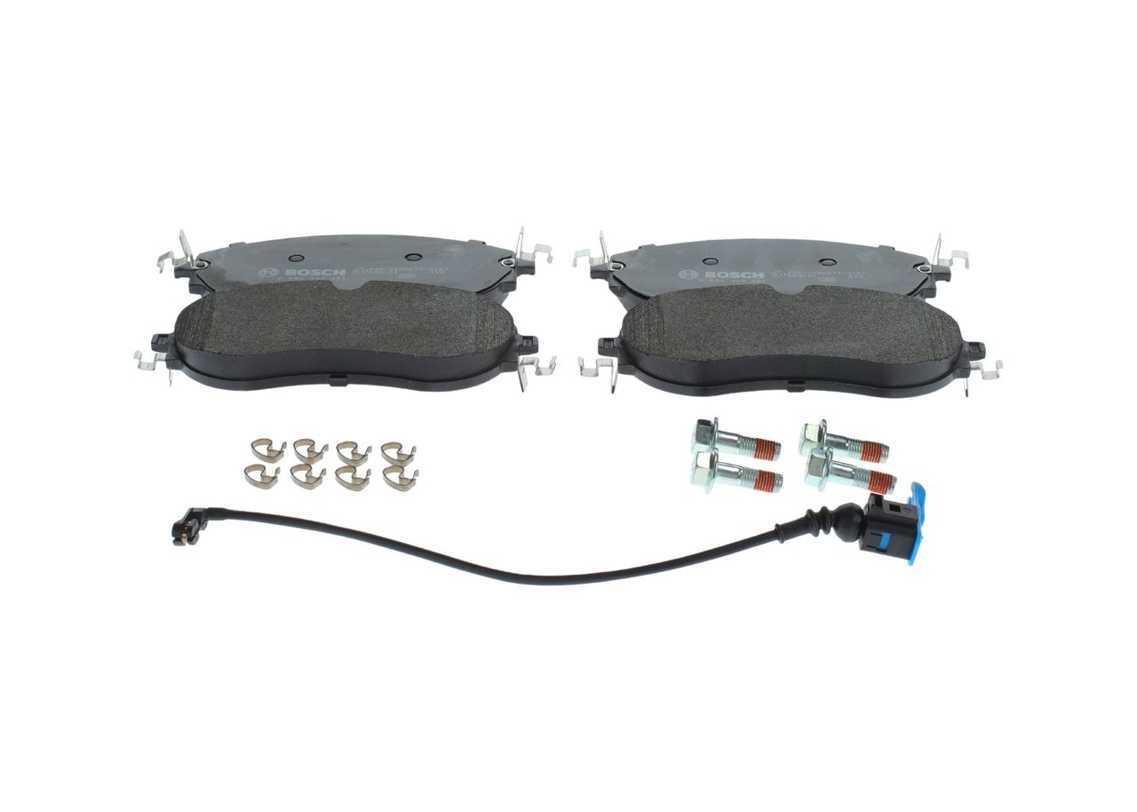 Гальмівні колодки дискові BOSCH 0986460281 - zapix