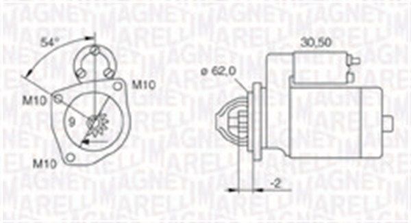 Стартер MAGNETI MARELLI 063720566010 - zapix