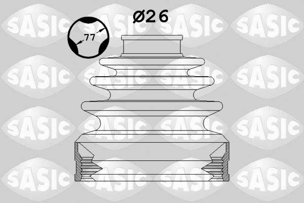 Пильник ШРКШ SASIC 1906086 - zapix