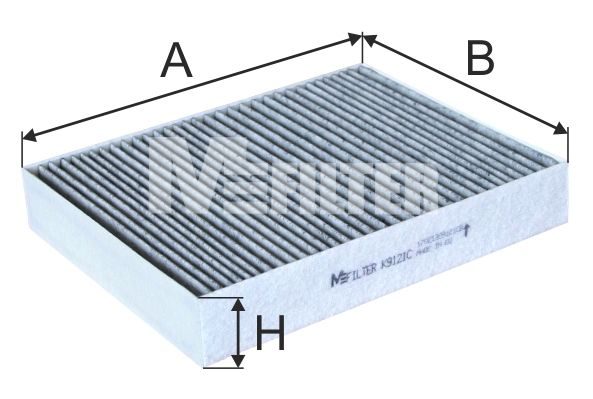 Фільтр салону MFILTER K9121C - zapix