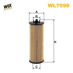 Оливний фільтр WIX FILTERS WL7599 - zapix