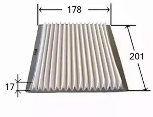 Фільтр салону JS ASAKASHI AC302J - zapix