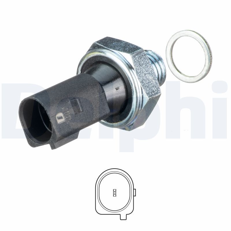 Датчик давления масла DELPHI SW90056
