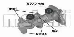 Головний гальмівний циліндр METELLI 050345 - zapix