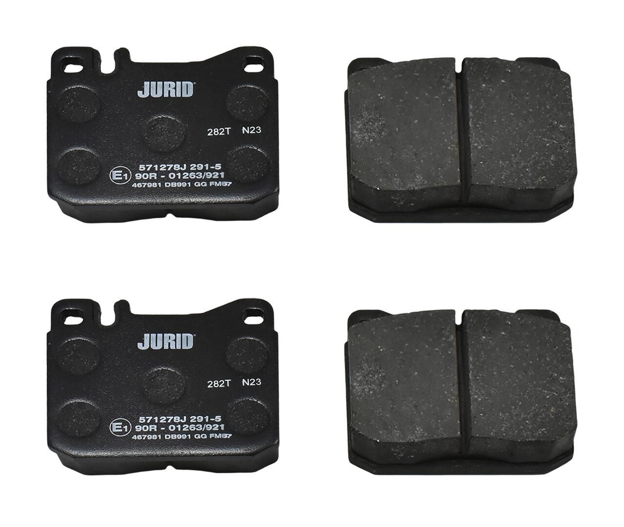 Гальмівні колодки дискові JURID 571278J - zapix