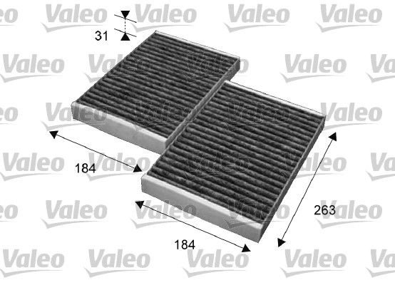 Фільтр салону VALEO 715643 - zapix