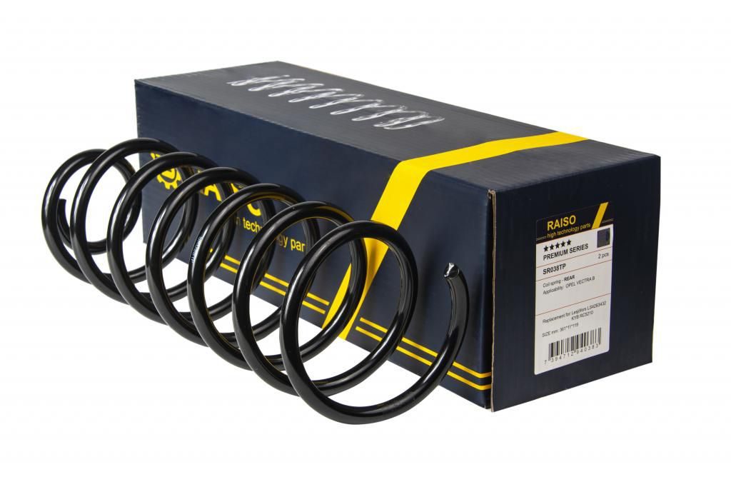 Пружина підвіски RAISO SR038TP - zapix