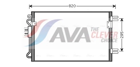 Радіатор кондиціонера AVA QUALITY COOLING CRA5098 - zapix