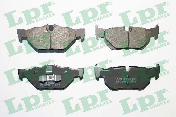 Гальмівні колодки дискові LPR 05P1876 - zapix