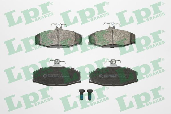 Гальмівні колодки дискові LPR 05P651
