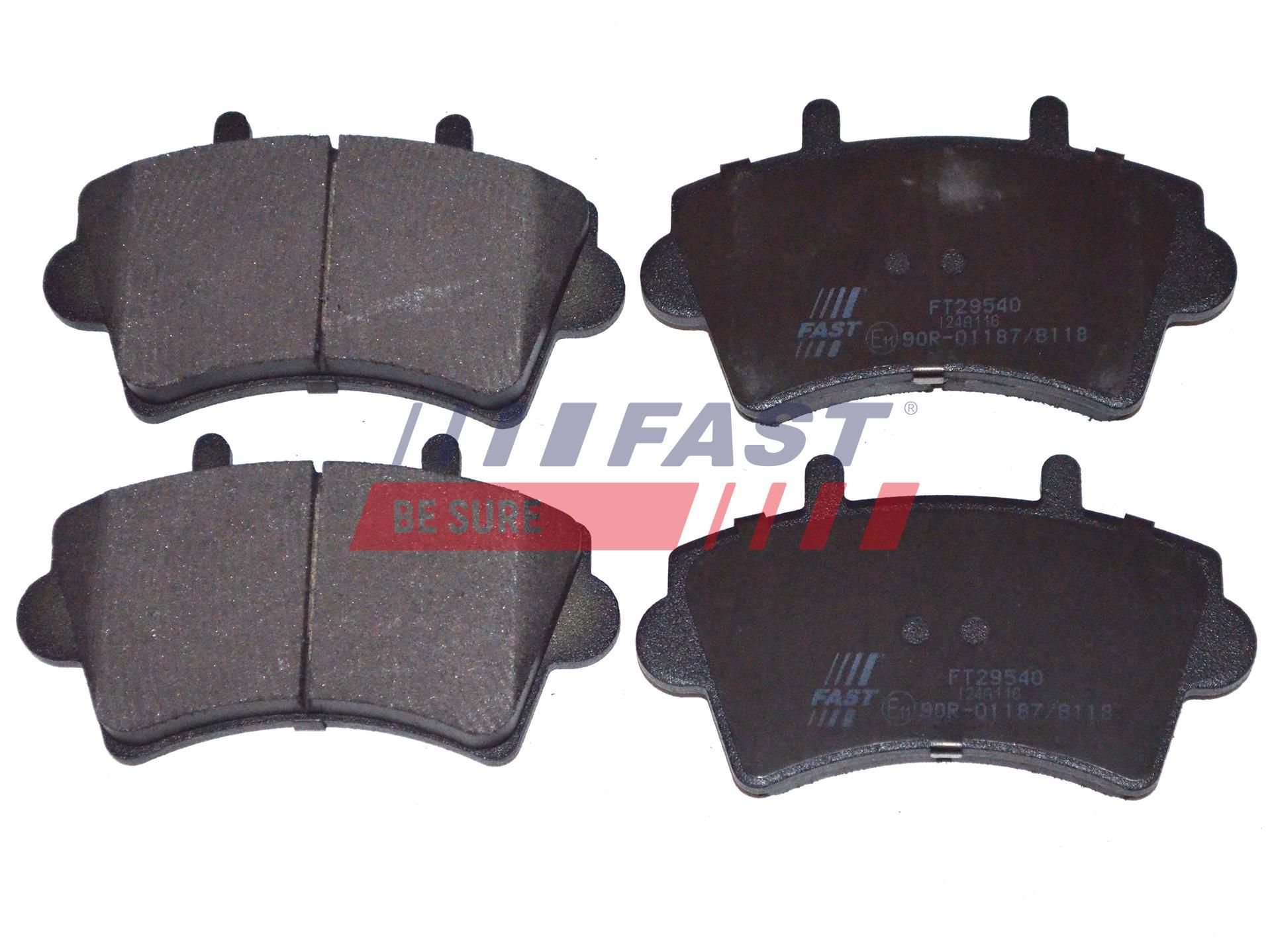 Тормозные колодки дисковые FAST FT29540