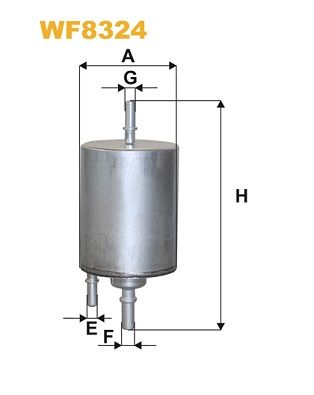 Топливный фильтр WIX FILTERS WF8324