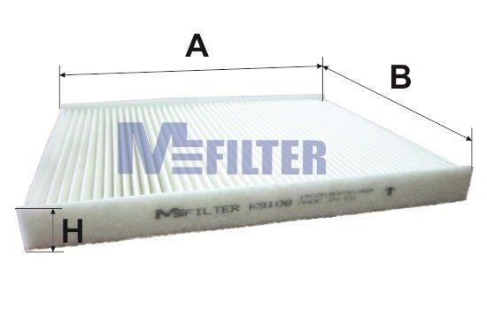 Фільтр салону MFILTER K9108 - zapix