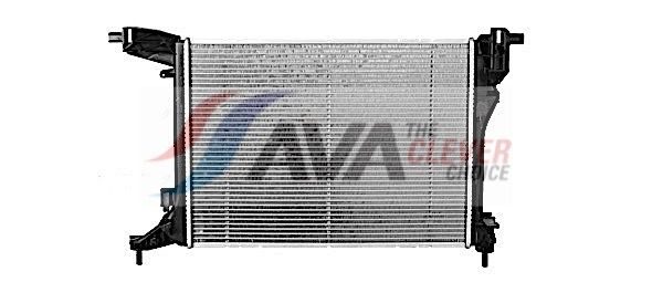Радіатор охолодження двигуна AVA QUALITY COOLING FT2470 - zapix