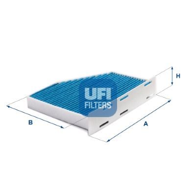 Фільтр салону UFI 3412400 - zapix