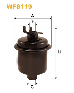 Паливний фільтр WIX FILTERS WF8119