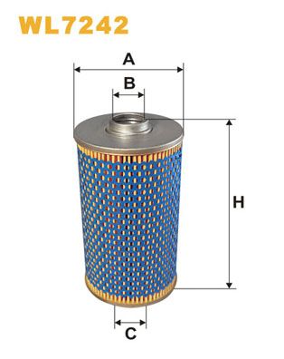 Оливний фільтр WIX FILTERS WL7242 - zapix
