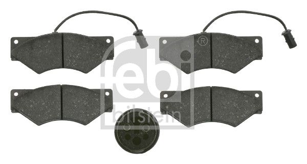 Гальмівні колодки дискові FEBI BILSTEIN 16600 - zapix