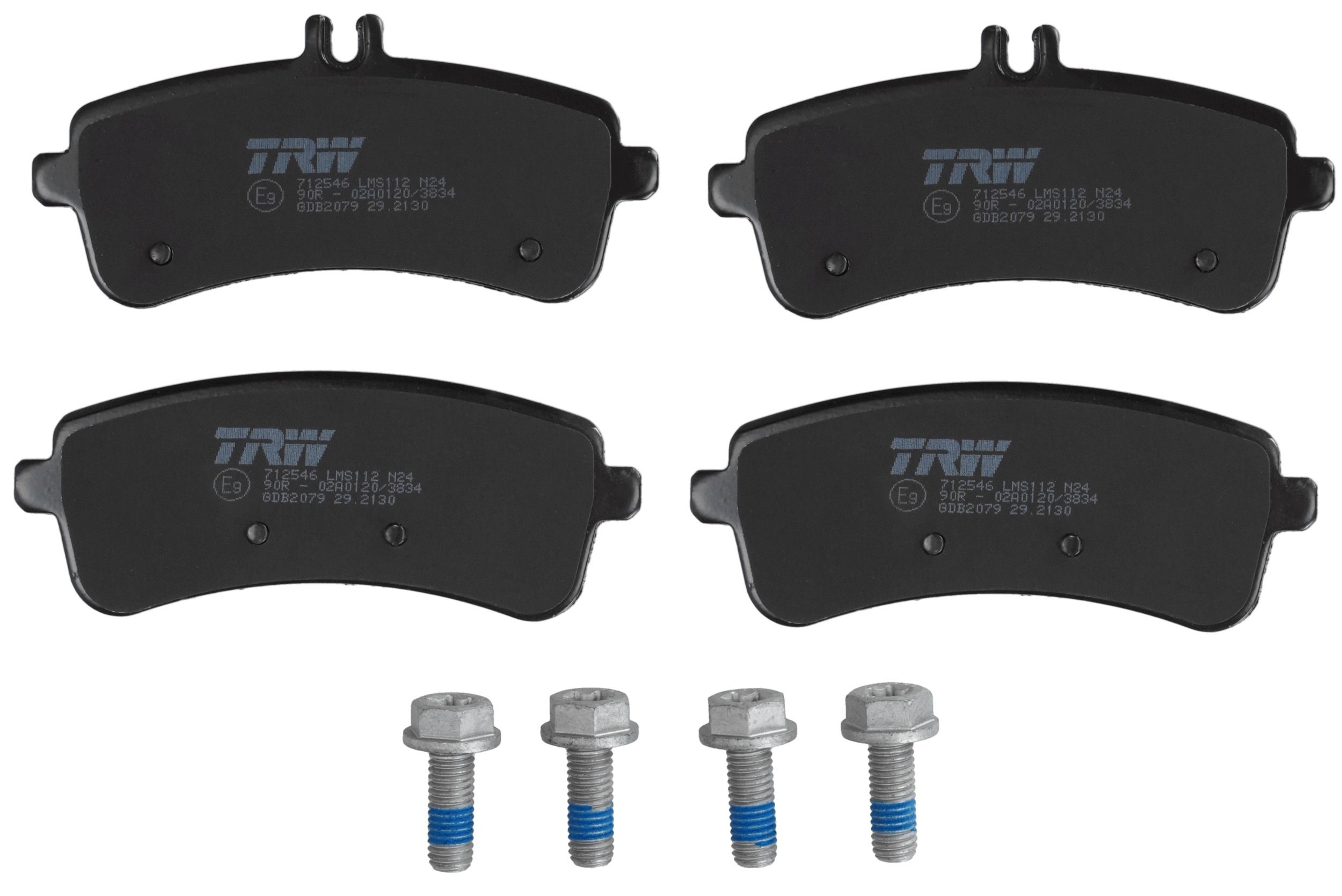 Гальмівні колодки дискові TRW GDB2079 - zapix