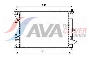 Радіатор охолодження двигуна AVA QUALITY COOLING HYA2335 - zapix