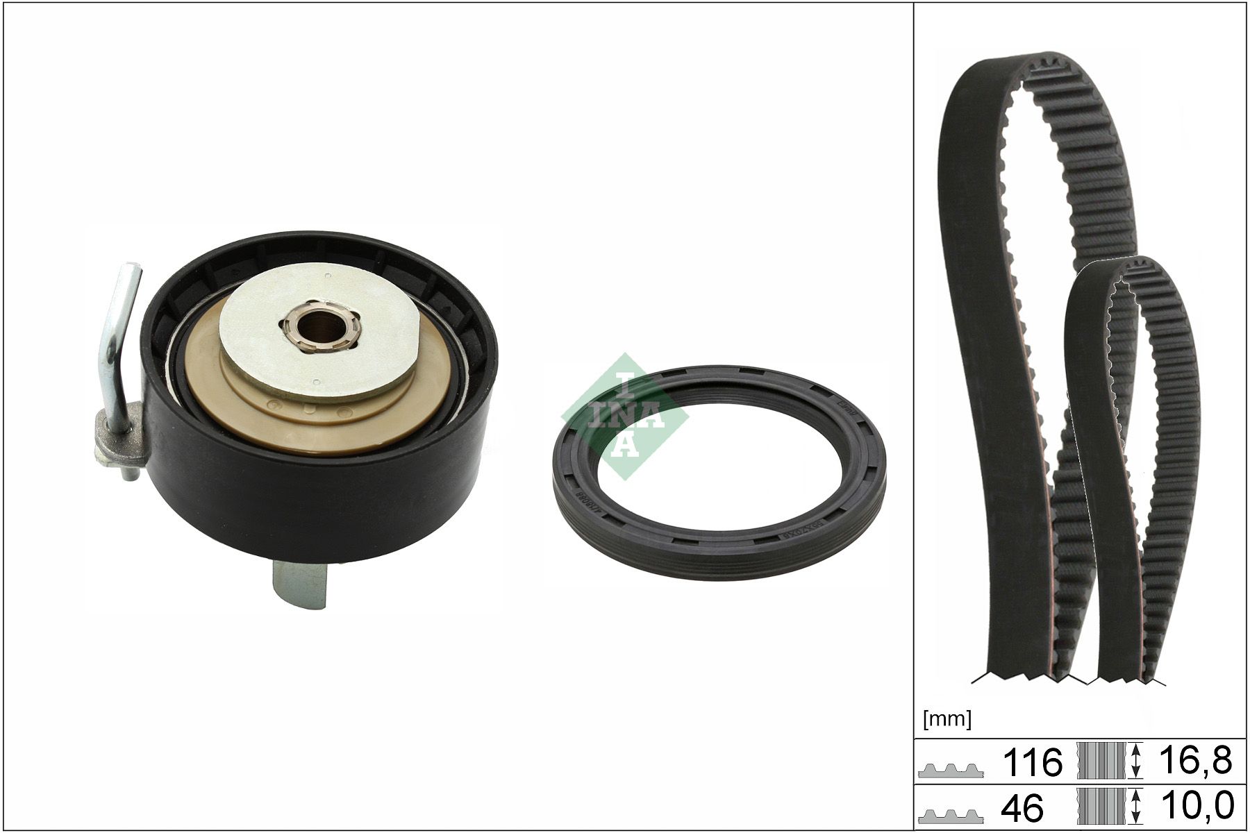 Комплект ременя ГРМ SCHAEFFLER INA 530096110 - zapix