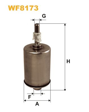 Паливний фільтр WIX FILTERS WF8173 - zapix