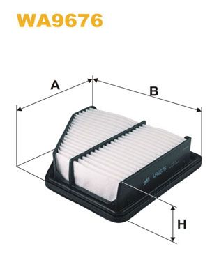 Воздушный фильтр WIX FILTERS WA9676