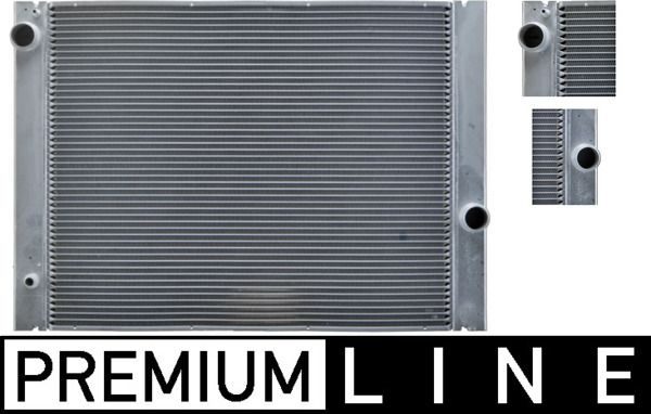 Радіатор охолодження двигуна MAHLE CR511000P - zapix