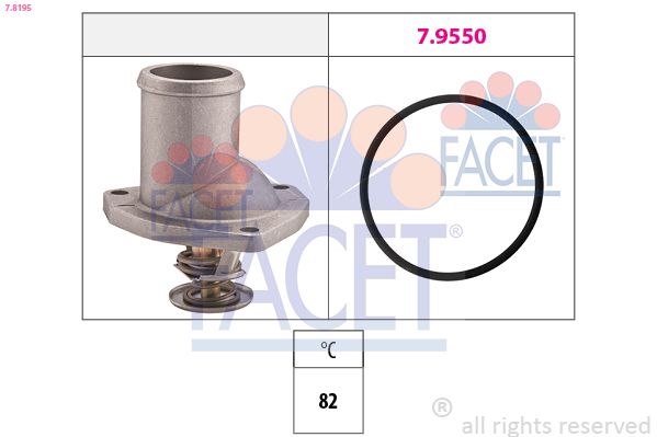 Термостат FACET 78195 - zapix