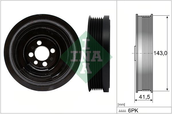 Шків колінвалу SCHAEFFLER INA 544018210 - zapix