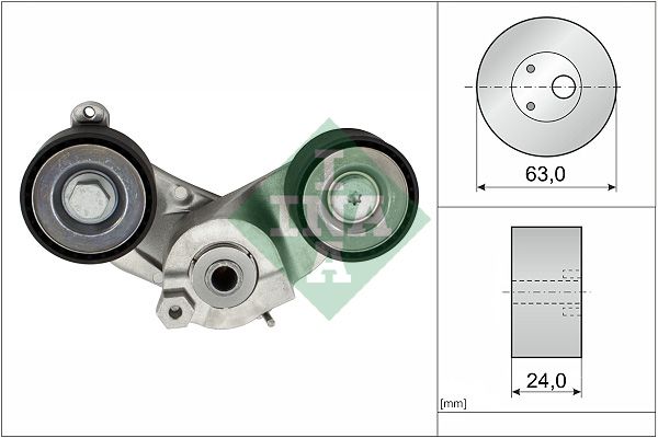 Натяжний пристрій ременя поліклінового SCHAEFFLER INA 534093310 - zapix