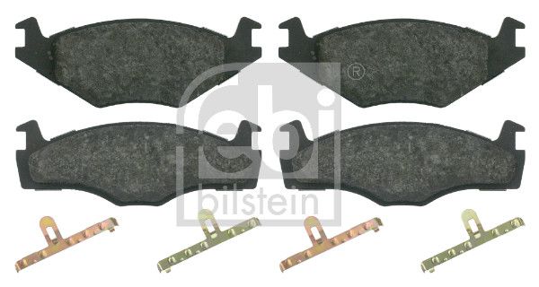 Гальмівні колодки дискові FEBI BILSTEIN 16012 - zapix