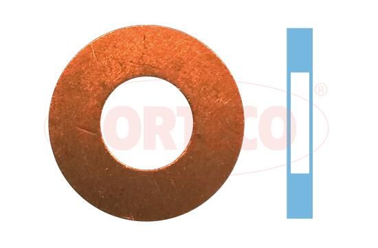 Прокладка форсунки паливної CORTECO 49430666 - zapix