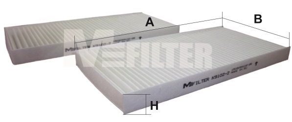 Фільтр салону MFILTER K91022 - zapix