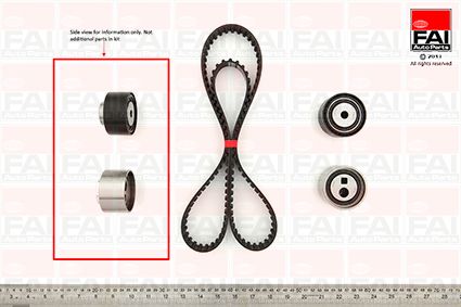 Комплект ременя ГРМ FAI AUTOPARTS TBK111 - zapix