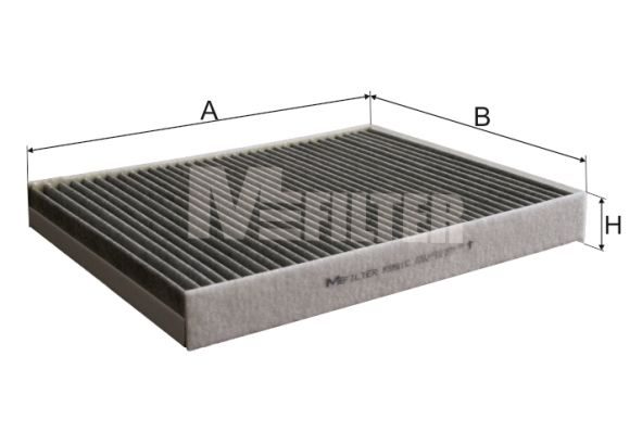 Фільтр салону MFILTER K991C - zapix