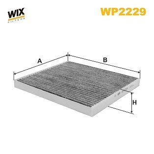 Фільтр салону WIX FILTERS WP2229 - zapix
