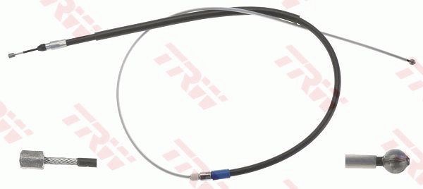 Трос ручного гальма TRW GCH444 - zapix