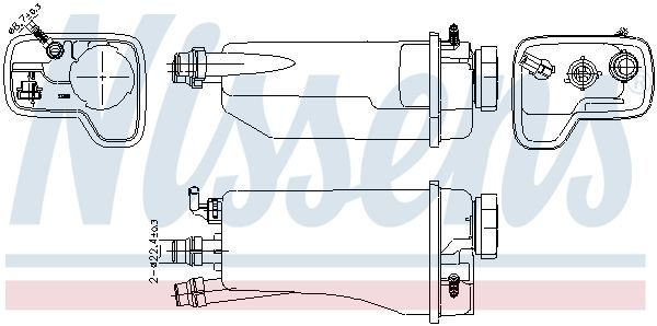 Расширительный бачок NISSENS 996361
