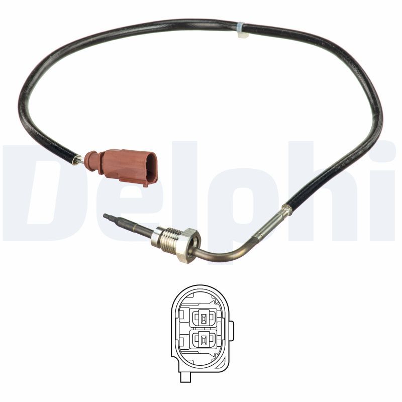 Датчик температури відпрацьованих газів DELPHI TS30154 - zapix
