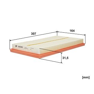 Повітряний фільтр WIX FILTERS WA3040 - zapix