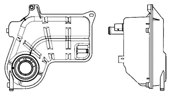 Розширювальний бачок MAHLE CRT26000S - zapix