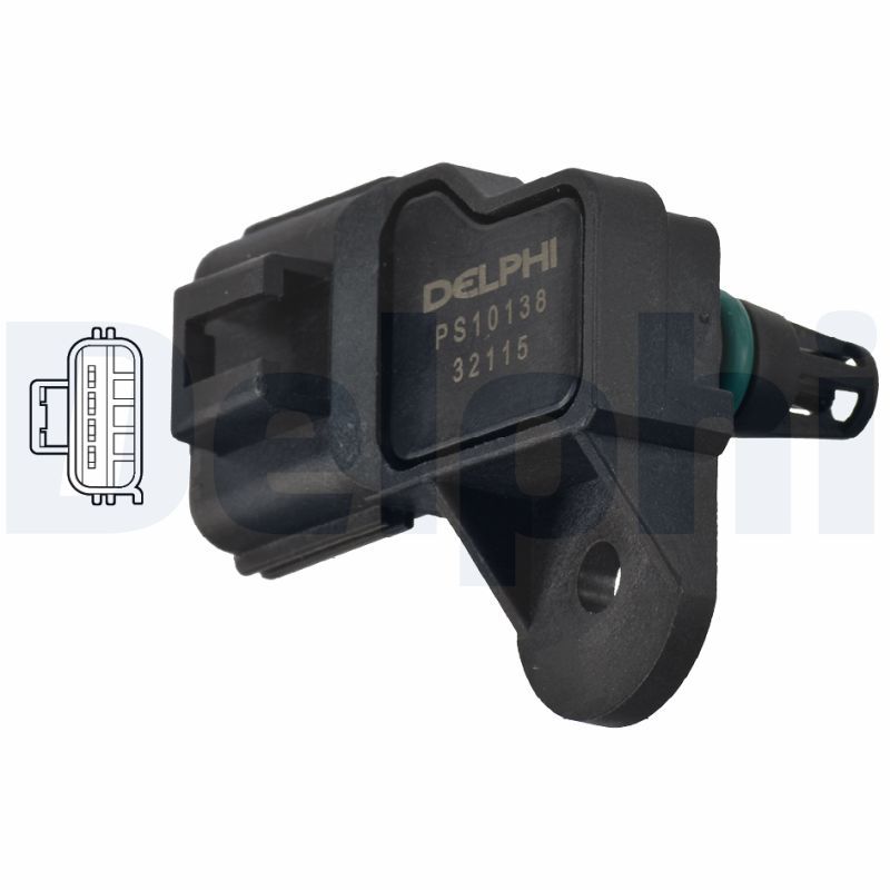 Датчик тиску наддува DELPHI PS10138 - zapix