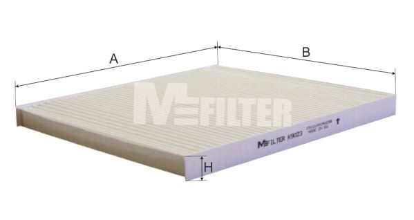 Фільтр салону MFILTER K9023 - zapix