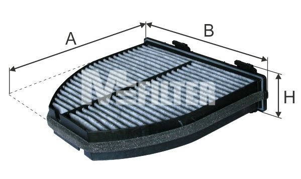 Фільтр салону MFILTER K9139C - zapix