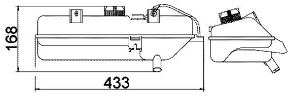 Розширювальний бачок MAHLE CRT16000S - zapix