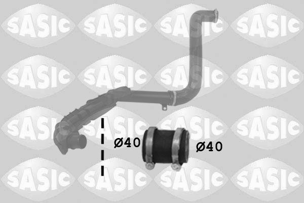 Патрубок інтеркулера SASIC 3336310 - zapix