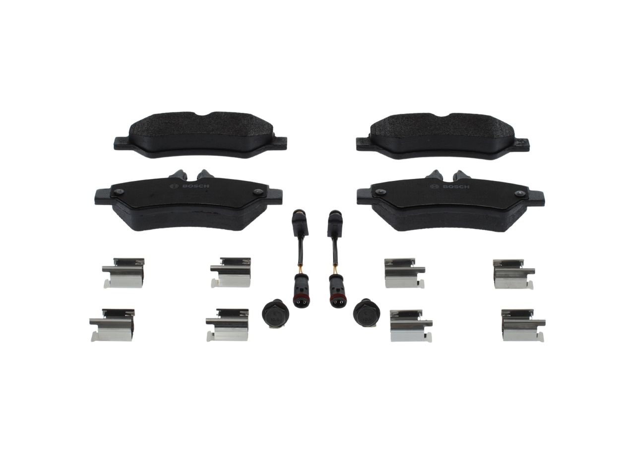 Гальмівні колодки дискові BOSCH 0986494601 - zapix