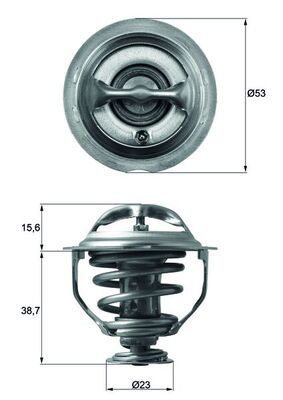 Термостат MAHLE TX11795D - zapix