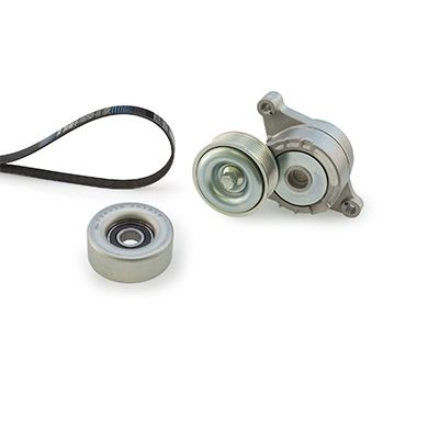 Комплект поліклинових ременів GATES K106PK1863 - zapix